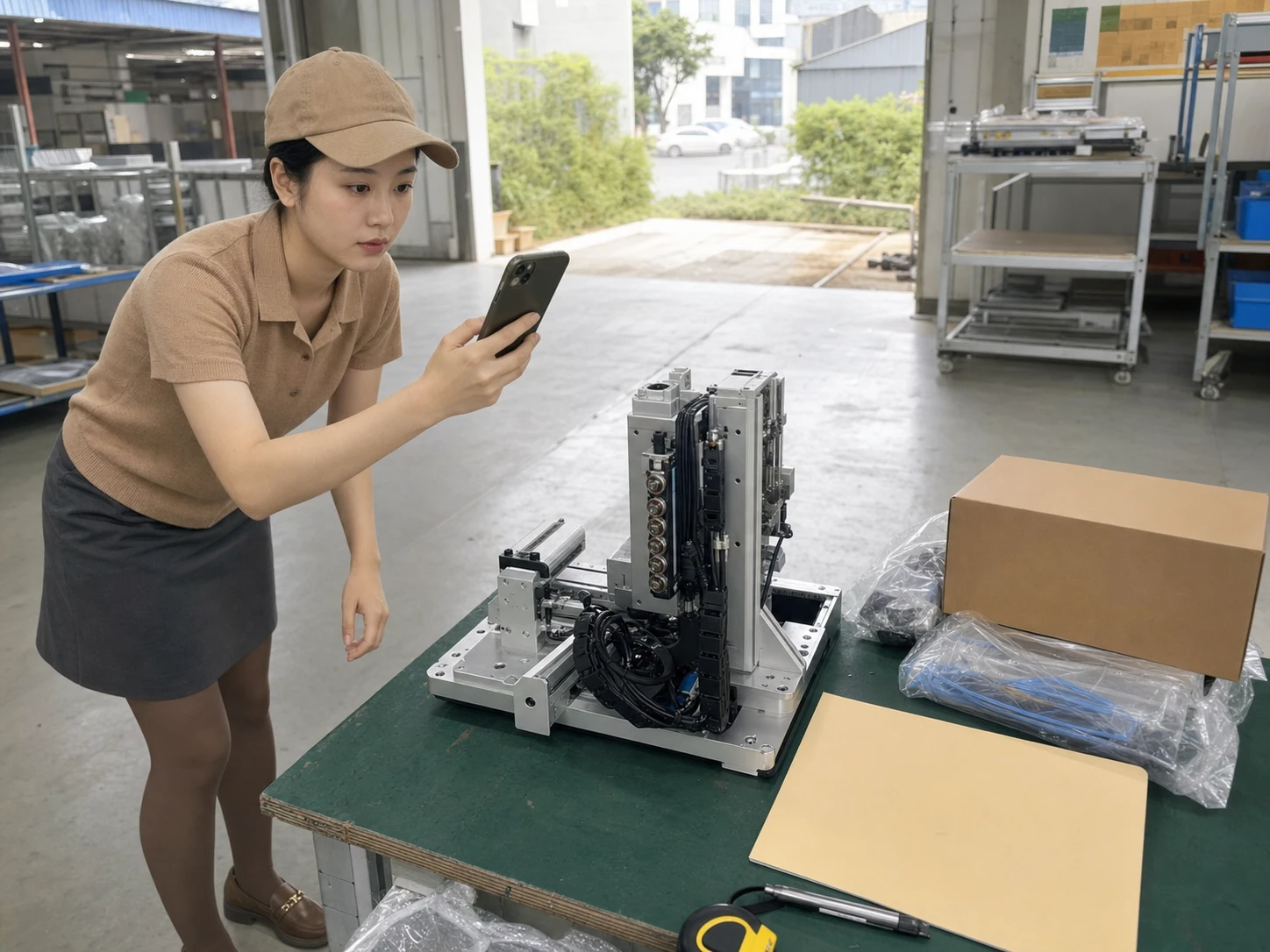 精密自动化设备项目现场记录接口基础和包装交接条件