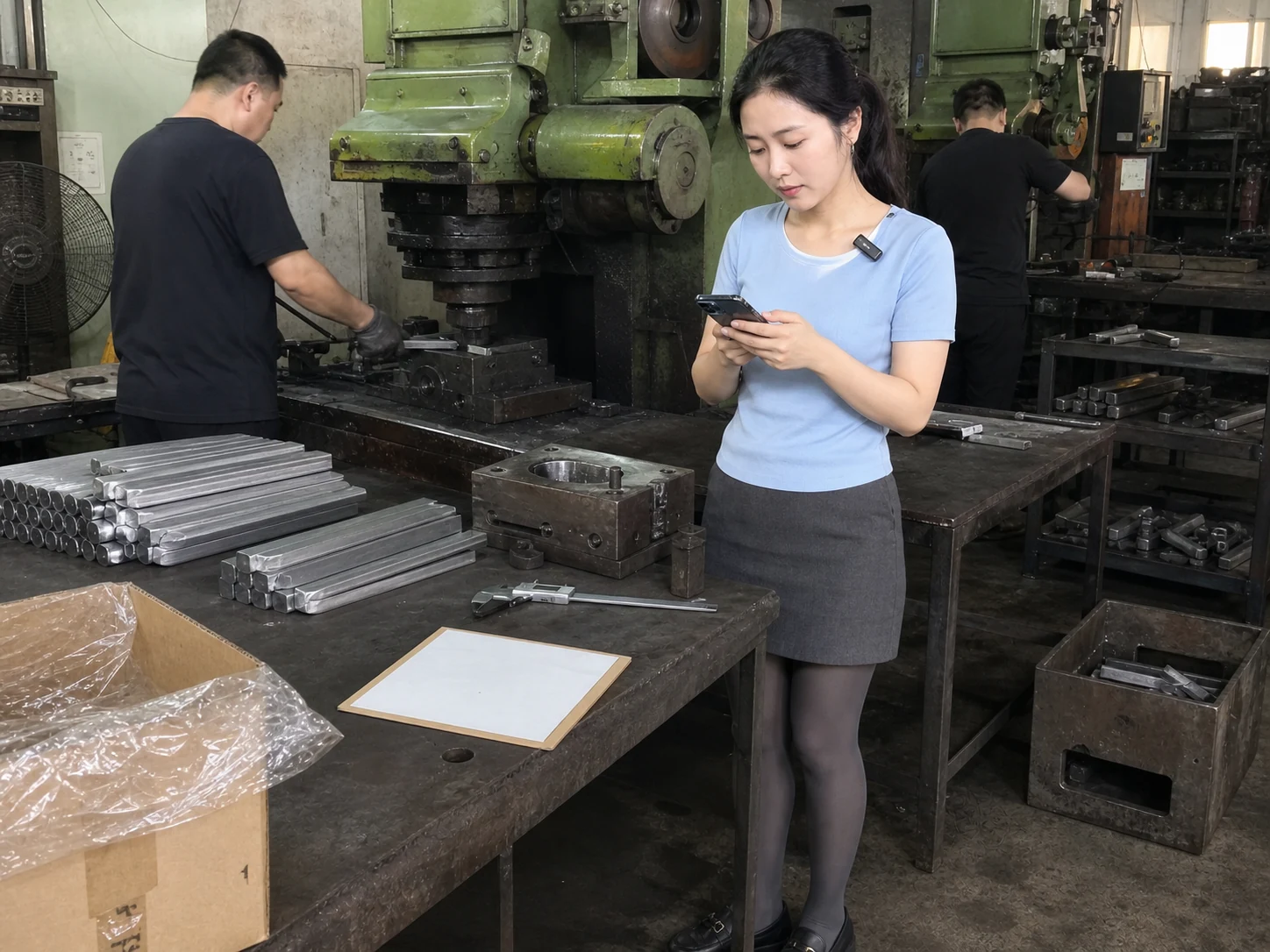 精密锻造材料模具工装和异常成本核对现场
