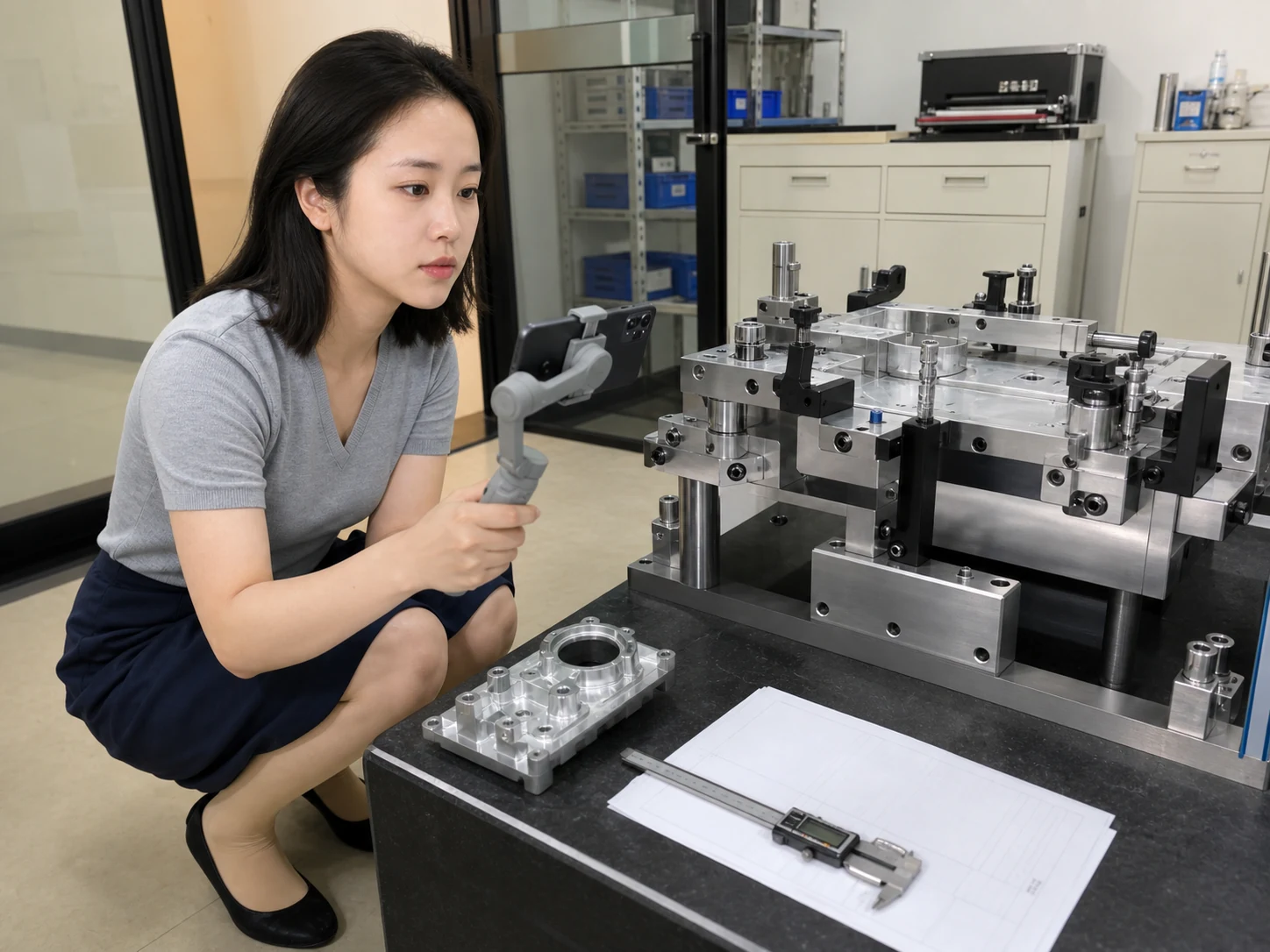 精密治具售后核对中的治具接口、样件和量具