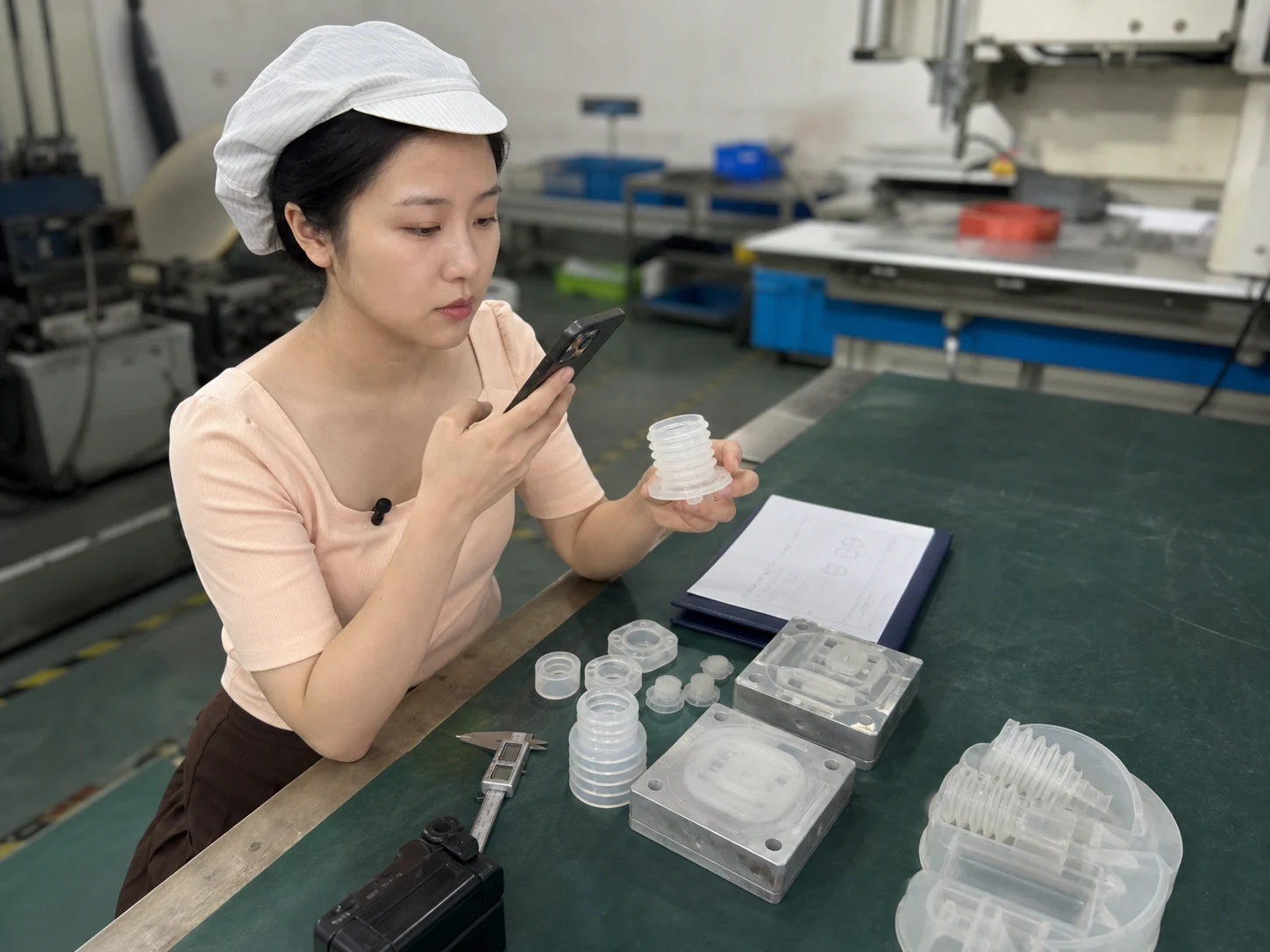 精密硅胶成型报价前核对样件、量具和图纸