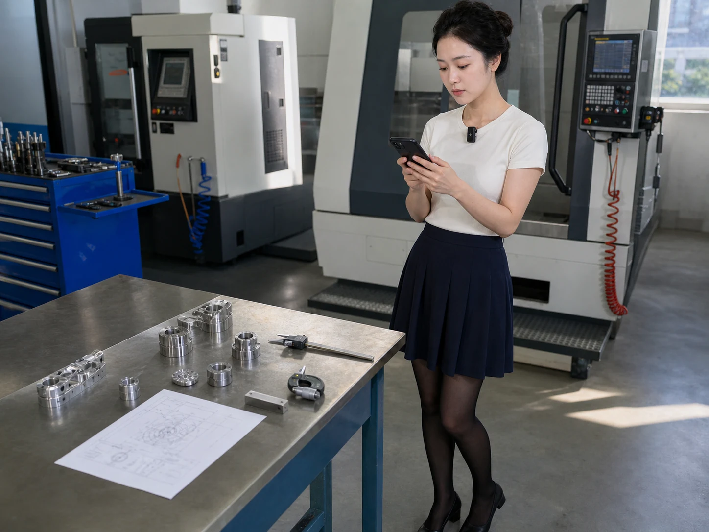 精密数控加工样件、量具与客户需求确认资料核对