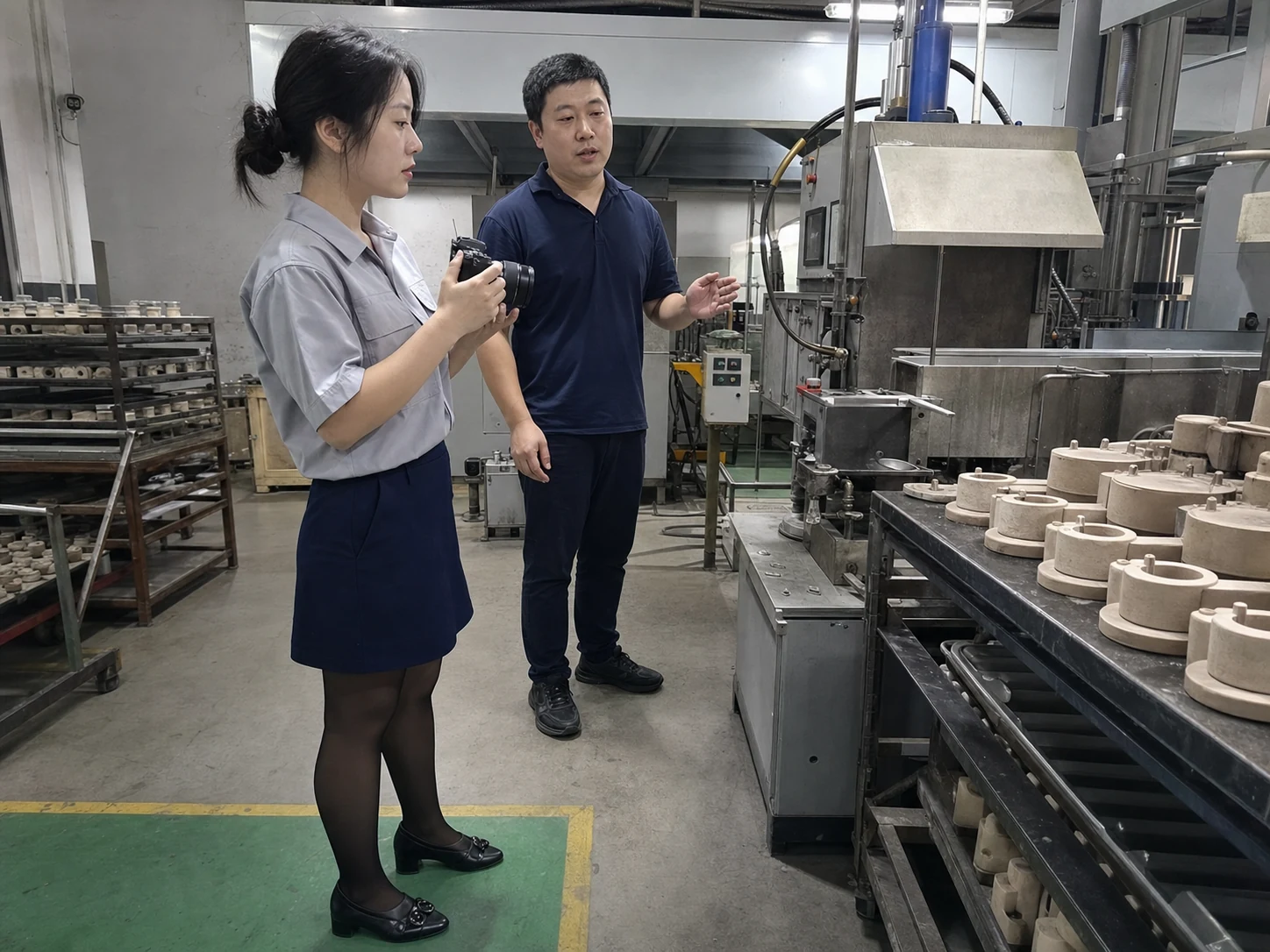 精密铸造设备能力评估现场